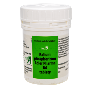 Adler Pharma Nr. 5 Kalium phosphoricum D6 2000 tablet