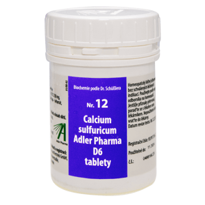 Adler Pharma Nr. 12 Calcium sulfuricum D6 2000 tablet