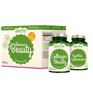 GreenFood Nutrition Woman Beauty + Pillbox 2 x 60 kapslí