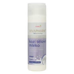 VivaPharm Tělové mléko s kozím mlékem 200 ml