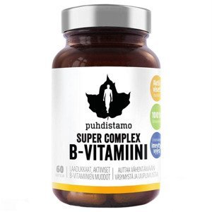 Puhdistamo Super Vitamin B-Complex 60 kapslí