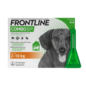 Frontline Combo Spot-On pro psy S (2-10 kg) 3 x 0.67 ml