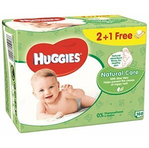 Huggies Natural Care Triplo 3 x 56 ks