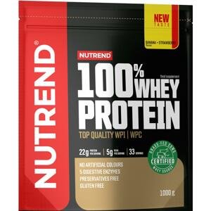 Nutrend 100% Whey Protein jahoda/banán 1000 g