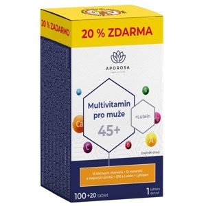 Aporosa Multivitamin pro muže 45+, 120 tablet