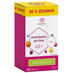 Aporosa Multivitamin pro ženy 45+, 120 tablet