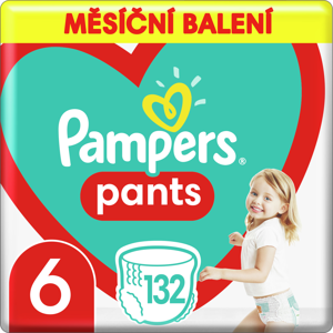 Pampers Active Baby Pants Kalhotkové plenky vel. 6, 14-19 kg, 132 ks