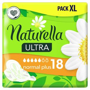 Naturella Ultra Normal Plus Hygienické Vložky S Křidélky 18ks 1 x 18 ks