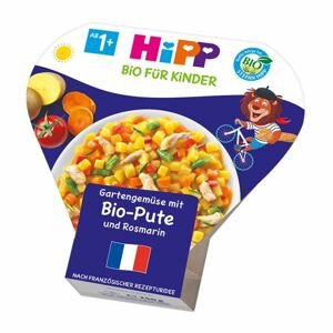 HiPP BIO Zelenina ze zahrádky s krůtím masem a rozmarýnem 250 g