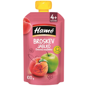 Hamánek Hamé Kapsička Broskev a jablko 100 g