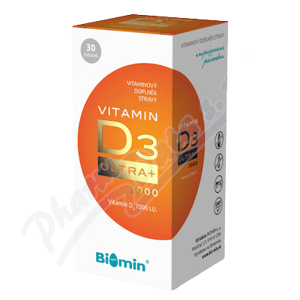 Biomin Vitamin D3 Ultra+ 7000 I.U. 30 tobolek
