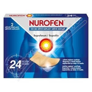 Nurofen 200 mg léčivé náplasti 2 ks