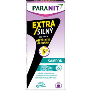 Paranit Extra silný šampon +hřeben 100 ml