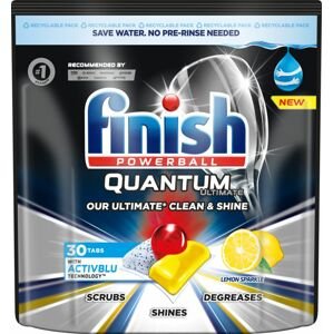 Finish Quantum Ultimate Lemon Sparkle Kapsle do myčky nádobí 30 ks