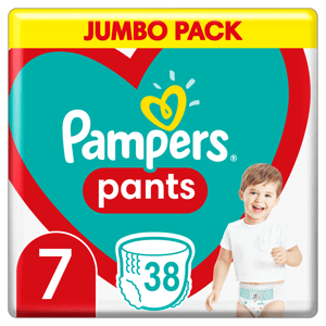 Pampers Active Baby Pants Kalhotkové plenky vel. 7, 17+ kg, 38 ks