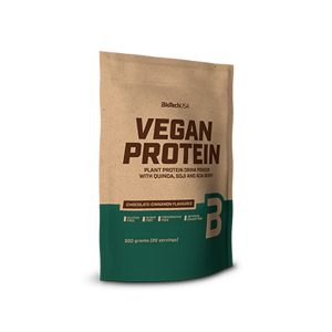 BioTech USA Vegan Protein čokoláda-skořice 500 g
