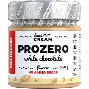 Nutrend Denuts Cream, Prozero s bílou čokoládou 250 g