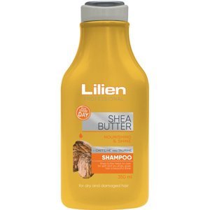 Lilien Šampon suché a poškozené vlasy Shea Butter 350 ml