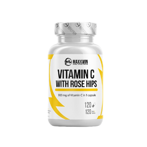 Maxxwin Vitamin C 900 with rose hips 120 kapslí