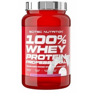 SciTec Nutrition 100% Whey Protein Professional jahoda/bílá čokoláda 920 g