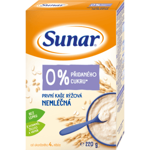 Sunar první kaše rýžová nemléčná 220 g