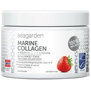Seagarden Marine Collagen + Vitamin C, Jahoda 150 g