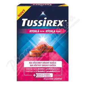 Tussirex 20 pastilek