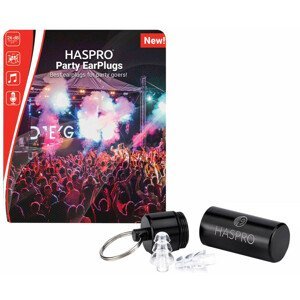 Haspro Party špunty do uší k poslechu hudby 1 pár 2 ks