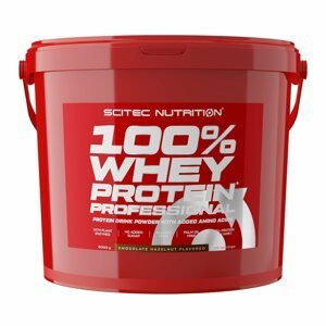 SciTec Nutrition 100% Whey Protein Professional čokoláda/lískový oříšek 5000 g