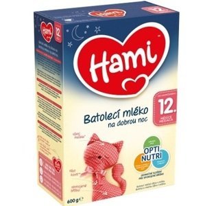 Hami batolecí mléko na dobrou noc od uk. 12. měsíce 600 g