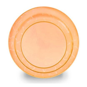 Tommee Tippee Dětský talířek oranžový - 3 ks
