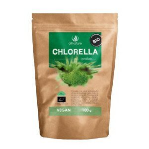 Allnature Chlorella prášek BIO 100 g