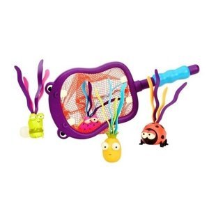 B-Toys Podběrák s hračkami potápění Hroch Hubba