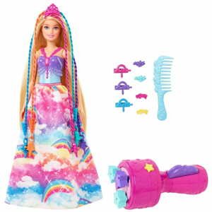 Mattel Brb princezna s barevnými vlasy herní set