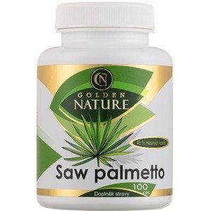 Golden Nature Saw Palmetto 45% mastných kyselin 100 kapslí