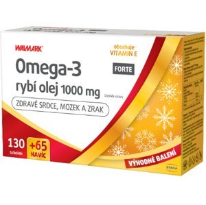 Walmark Omega 3 Forte 195 měkkých tobolek