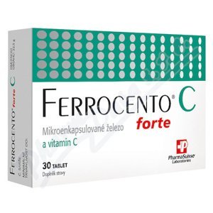 PharmaSuisse FERROCENTO forte C 30 tablet