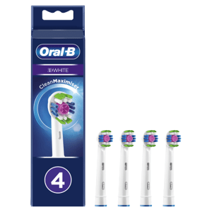 Oral-B 3D White Kartáčková hlava CleanMaximiser 4 ks