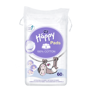 Bella Happy Baby Bavlněné tampóny pro děti 60 ks