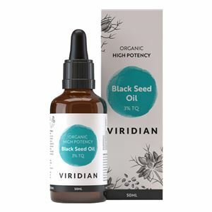 Viridian High Potency Black Seed Oil 3% TQ 50 ml