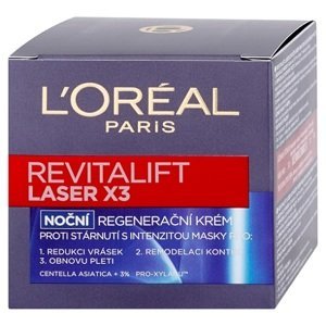 L'Oréal Paris Revitalift Laser X3 Noční péče proti vráskám 50 ml