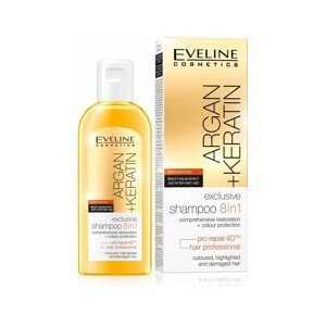 Eveline Argan + Keratin Šampon na vlasy 8v1 150 ml