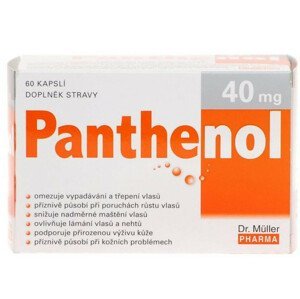 Dr.Muller Panthenol 40 mg 60 kapslí