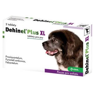 Dehinel Plus XL pro psy 2 tablet
