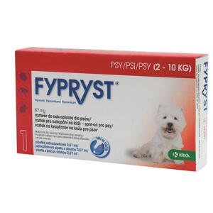 Fypryst Spot-on pro psy S 2-10 kg 0.67 ml
