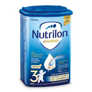 Nutrilon 3 Advanced Vanilla batolecí mléko 800 g