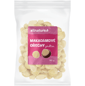 Allnature Makadamové ořechy 50 g
