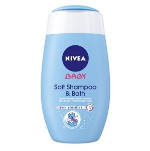 Nivea Baby šampon a pěna do koupele 2v1 200 ml