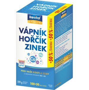 Revital Vápník+hořčík+zinek+vitamín D3+K1 150 tablet