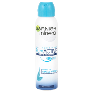 Garnier Mineral Pure Active antibakteriální antiperspirant ve spreji 150 ml